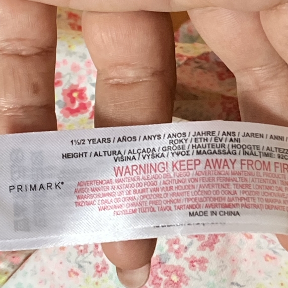 Bundle of 2 Party Dresses - H&M Unicorn Dress and Primark Pink Dress 1.5 to 2Y - Picture 16 of 16